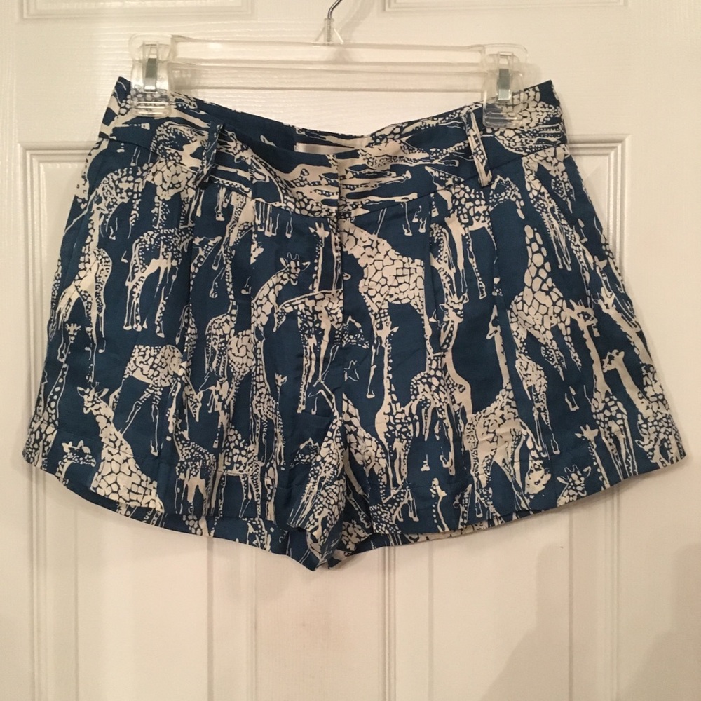 Anthropologie Corey Lynn Calter Giraffe Shorts